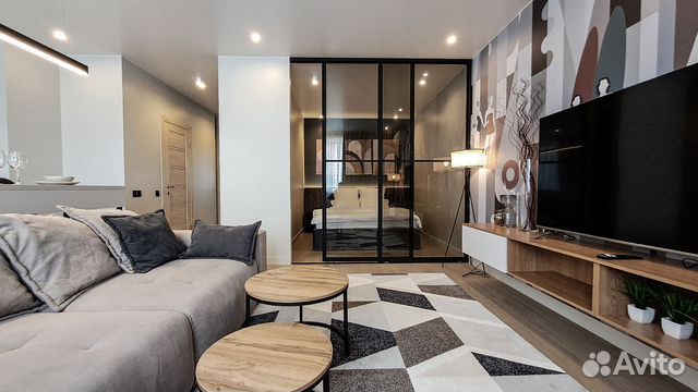 

1-к. квартира, 50 м², 2 кровати