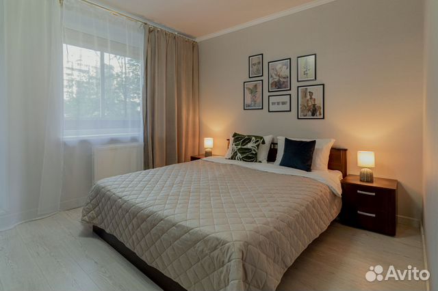 

2-к. квартира, 55 м², 2 кровати