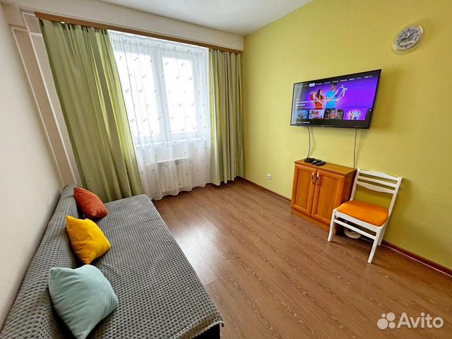 

1-к. квартира, 39 м², 2 кровати
