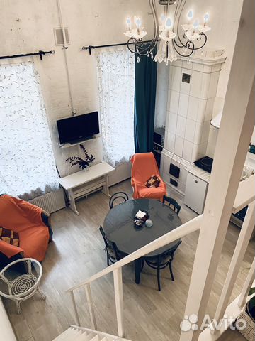 

Квартира-студия, 40 м², 2 кровати