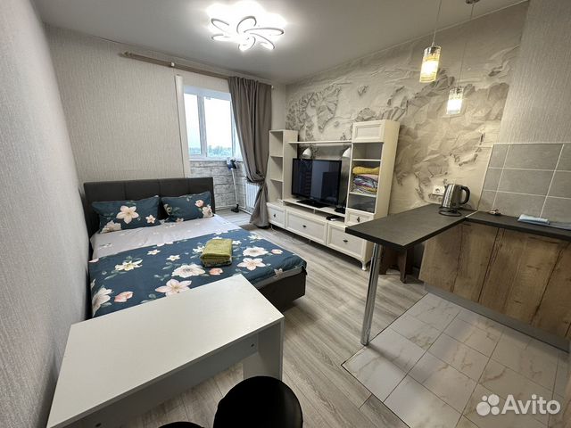 

Квартира-студия, 30 м², 2 кровати