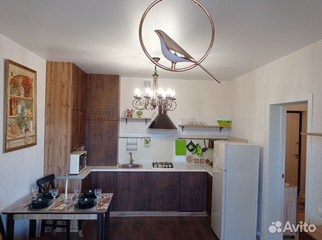 

1-к. квартира, 44 м², 3 кровати