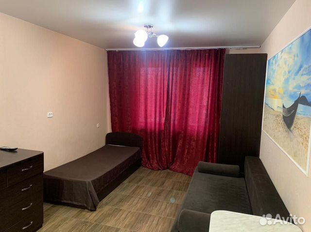 

Квартира-студия, 32 м², 2 кровати
