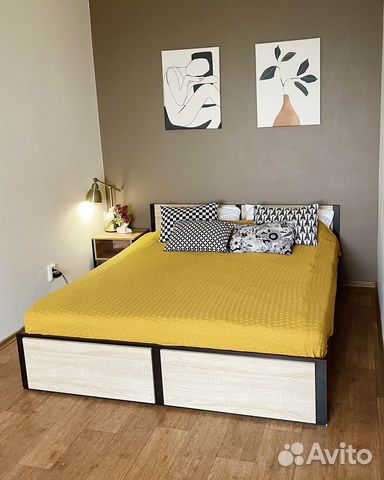 

1-к. квартира, 41 м², 2 кровати