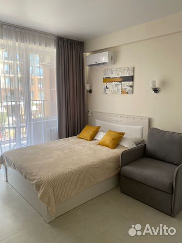 

Квартира-студия, 28 м², 3 кровати