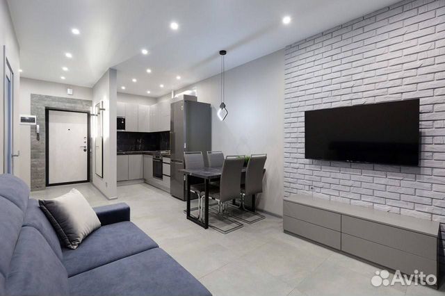 

1-к. квартира, 43,9 м², 2 кровати