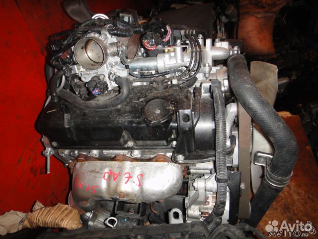 Контрактный б/у двигатель MMC 6G74 sohc 24 Valve