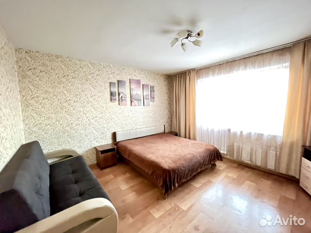 

1-к. квартира, 40 м², 2 кровати