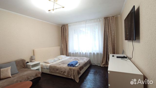 

1-к. квартира, 40 м², 2 кровати