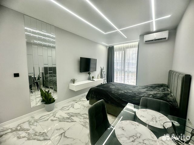 

Квартира-студия, 25 м², 2 кровати