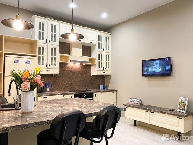 

1-к. квартира, 64 м², 3 кровати