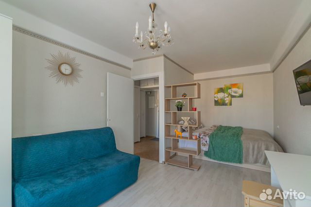 

1-к. квартира, 30,6 м², 2 кровати