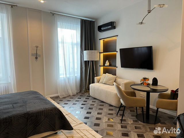 

Квартира-студия, 28 м², 1 кровать