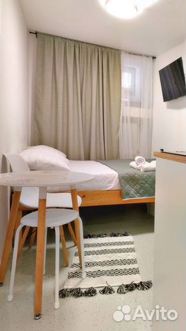 

Квартира-студия, 10,1 м², 1 кровать