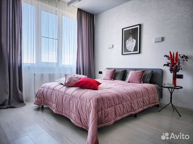 

1-к. квартира, 38 м², 3 кровати