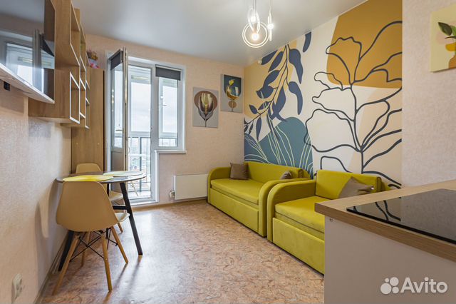 

Квартира-студия, 22 м², 2 кровати