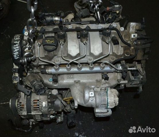 Двигатель Hyundai Santa Fe II 2.2 CRDi (D4EB) Б/У