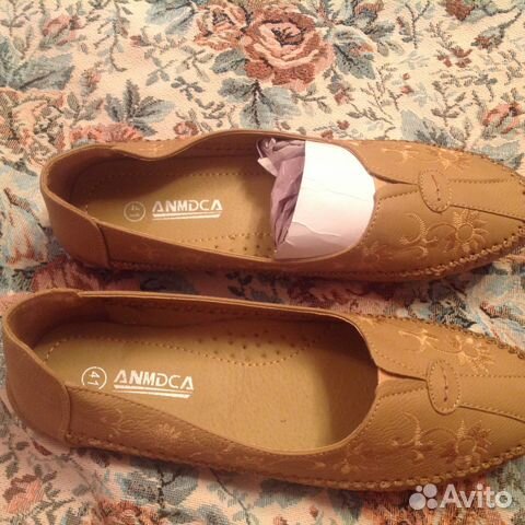 Туфли мокасины новые