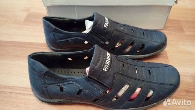 Новые туфли/ботинки Nasite р.42(27,5см) Синие