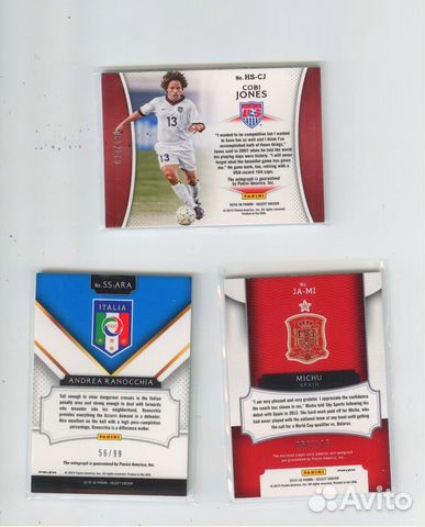 Карты по коллекции panini Select Soccer 2015 Карты по коллекции panini Select Soccer 2015