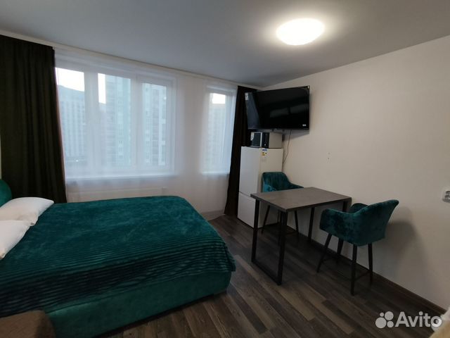 

Квартира-студия, 25 м², 2 кровати