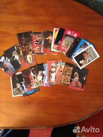 Продаю календарики СССР по теме цирк