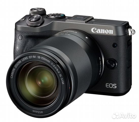 Фотоаппарат со сменной оптикой canon EOS M6 Kit 18