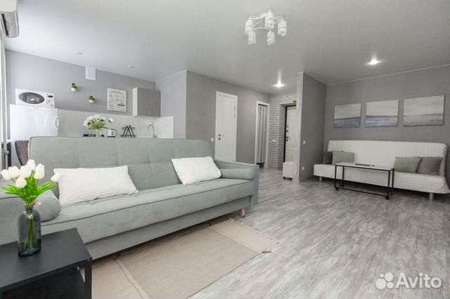 

1-к. квартира, 45 м², 3 кровати