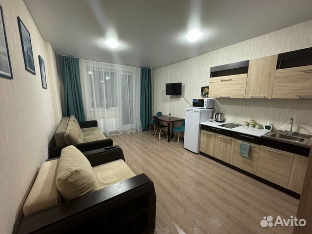 

Квартира-студия, 31 м², 2 кровати