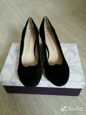 Туфли из натуральной замши 37 размер Туфли из натуральной замши 37 размер