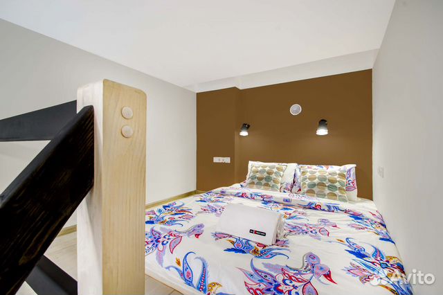 

Квартира-студия, 28 м², 2 кровати