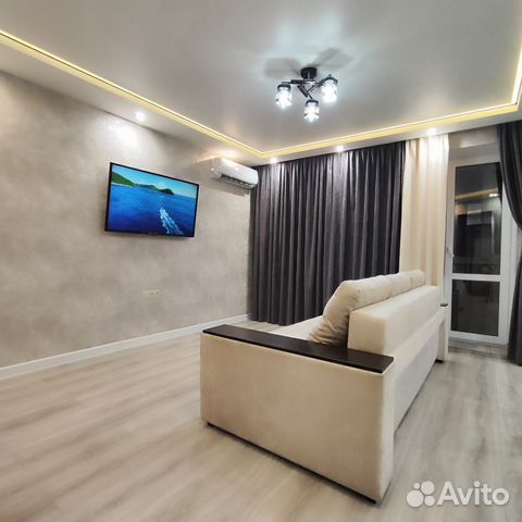 

1-к. квартира, 42 м², 2 кровати