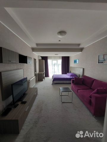 

Квартира-студия, 40 м², 2 кровати