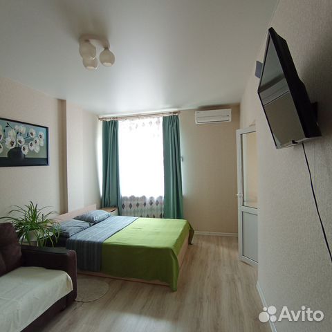 

1-к. квартира, 38 м², 3 кровати