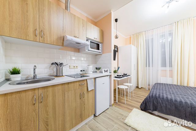 

Квартира-студия, 17 м², 1 кровать