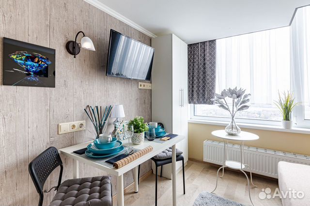 

Квартира-студия, 17 м², 1 кровать