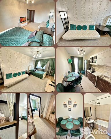 

1-к. квартира, 50 м², 3 кровати