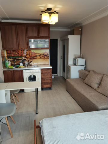 

Квартира-студия, 18 м², 2 кровати