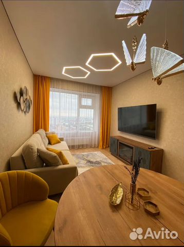 

2-к. квартира, 46 м², 2 кровати