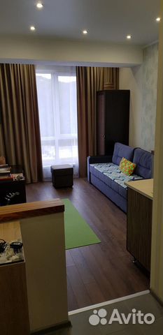 

Квартира-студия, 22 м², 2 кровати