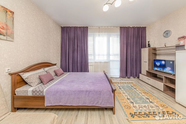 

Квартира-студия, 30 м², 2 кровати