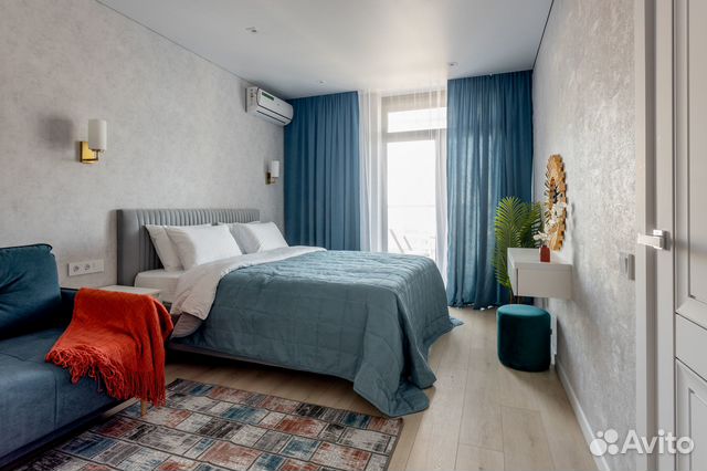 

1-к. квартира в апарт-отеле, 38 м², 3 кровати