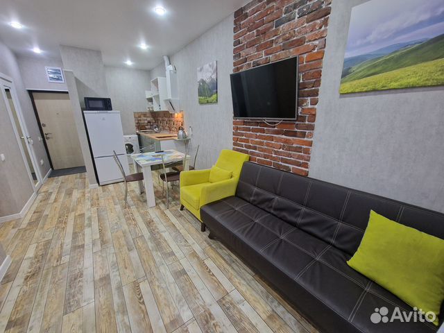 

Квартира-студия, 37 м², 2 кровати