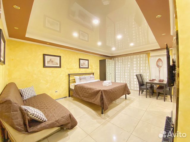 

Квартира-студия, 29 м², 2 кровати