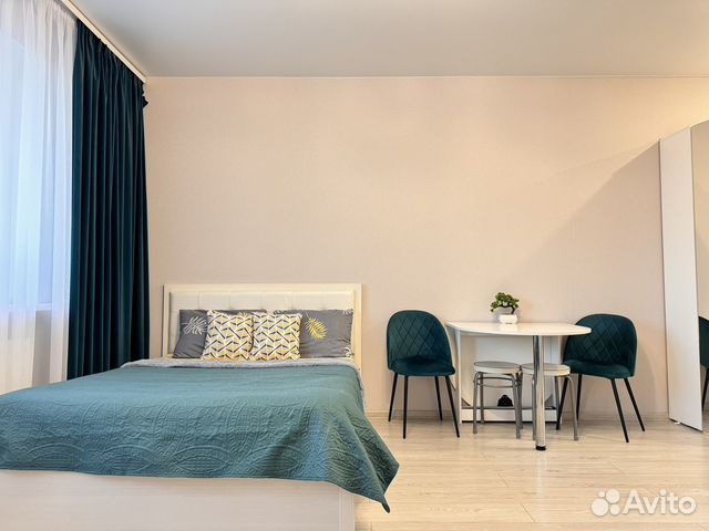 

Квартира-студия, 40 м², 2 кровати