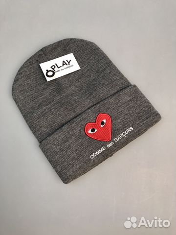 Шапка Comme des Garcons, play, цвета в асс