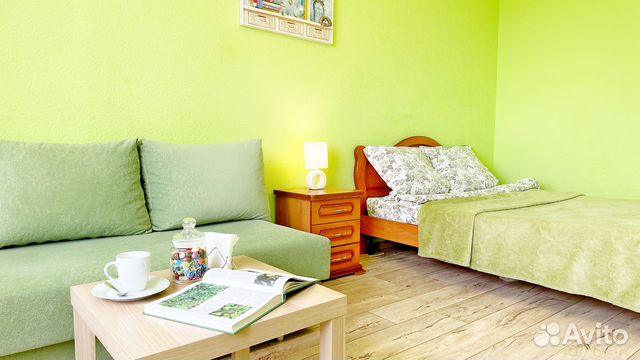 

1-к. квартира, 45 м², 2 кровати