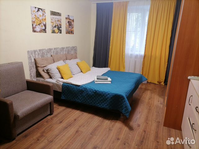 

1-к. квартира, 36 м², 3 кровати