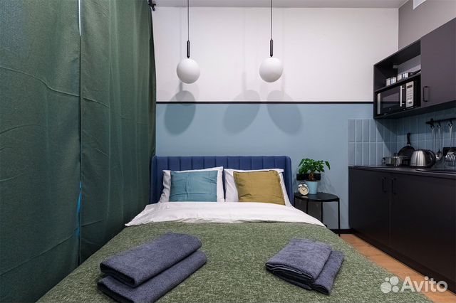 

Квартира-студия в апарт-отеле, 13,3 м², 1 кровать