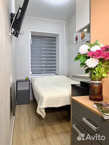 

Квартира-студия, 10 м², 1 кровать